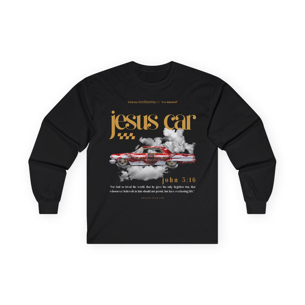Dove Cloud Long Sleeve Tee, Jesus Car, John 3:16, Christian Clothing, Faith Apparel, Religious Gift