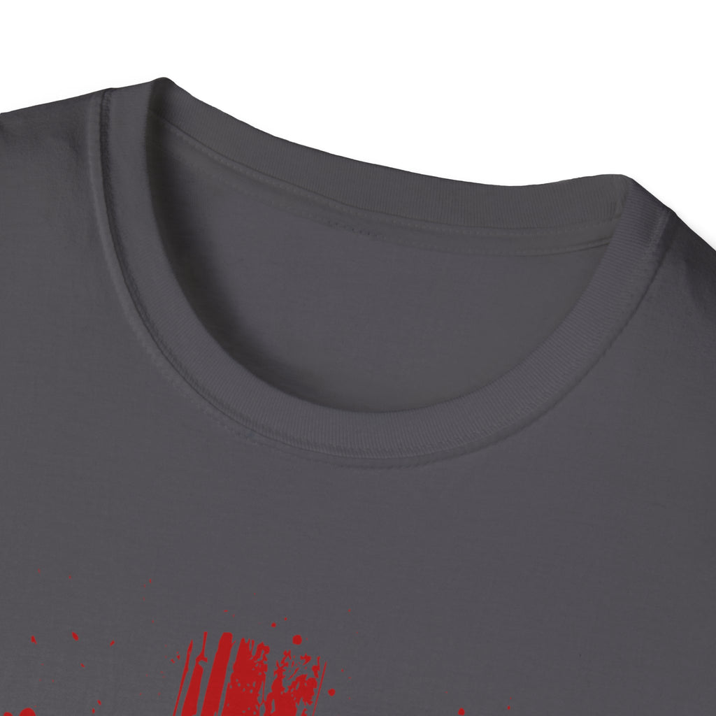 Red Cross Adult T-Shirt | Jesus Car, John 3:16, Christian Clothing, Gift for Car Lovers, Faith-Based Apparel, Jesus