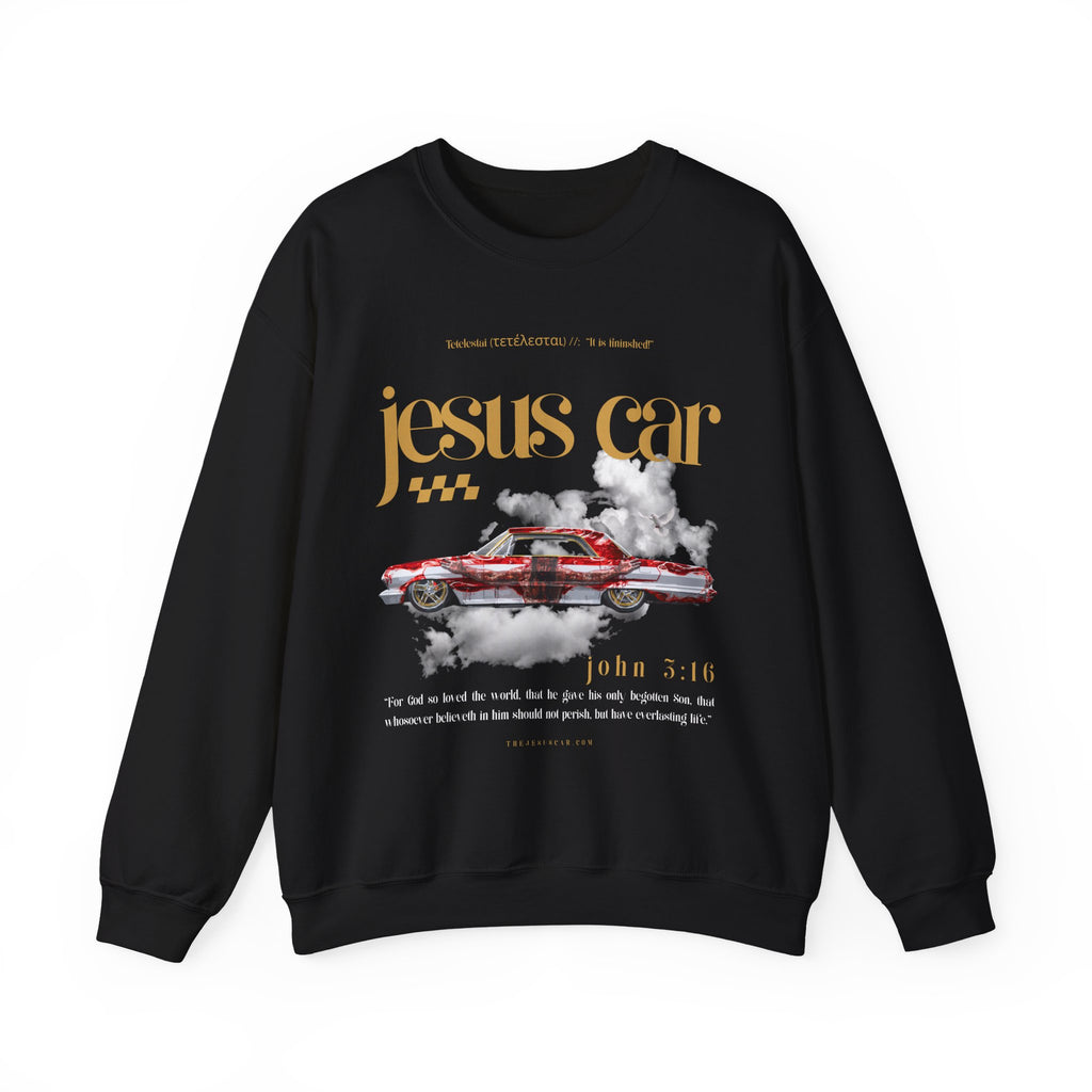 Dove Cloud Crewneck Sweatshirt, Jesus Car, John 3:16, Christian Clothing, Christian Gift, Casual Wear, Faith-Based Apparel
