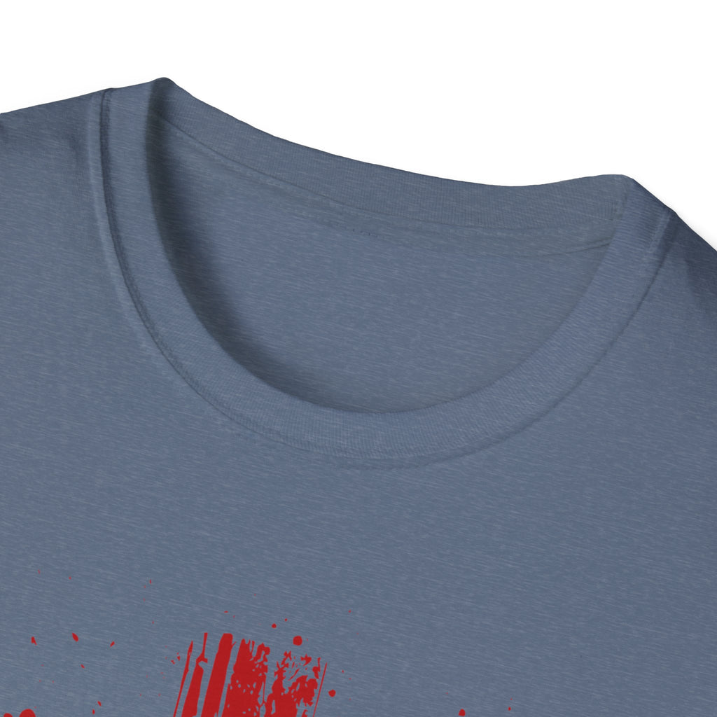Red Cross Adult T-Shirt | Jesus Car, John 3:16, Christian Clothing, Gift for Car Lovers, Faith-Based Apparel, Jesus