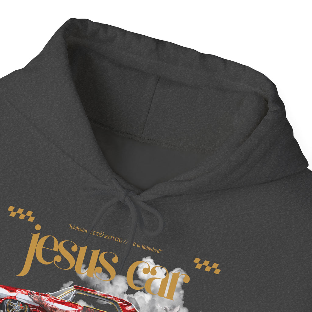 Dove Cloud Hoodie with Jesus Car, John 3:16, Religious Sweatshirt, Christian Clothing, Christian Gift, Cozy Unisex Hoodie