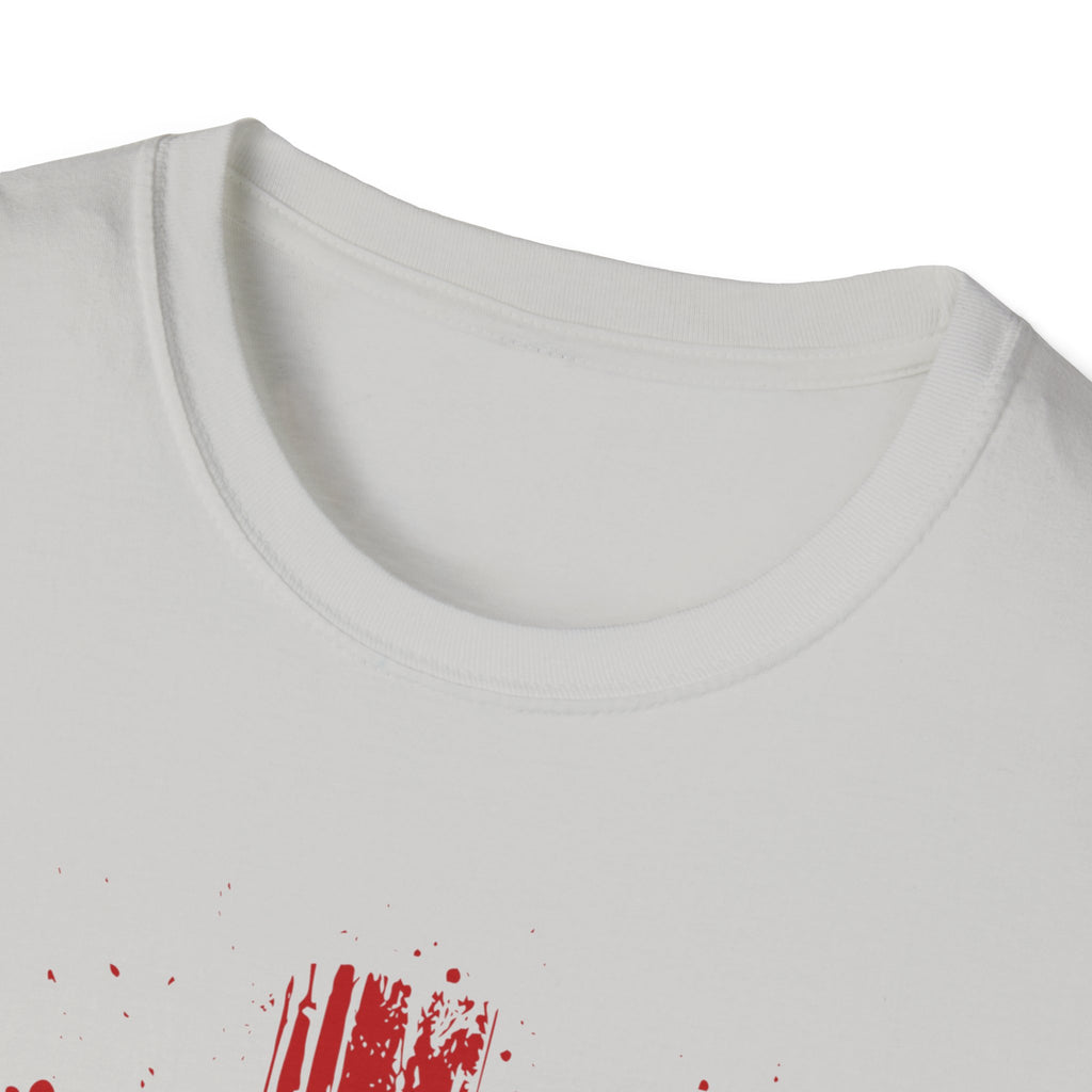 Red Cross Adult T-Shirt | Jesus Car, John 3:16, Christian Clothing, Gift for Car Lovers, Faith-Based Apparel, Jesus