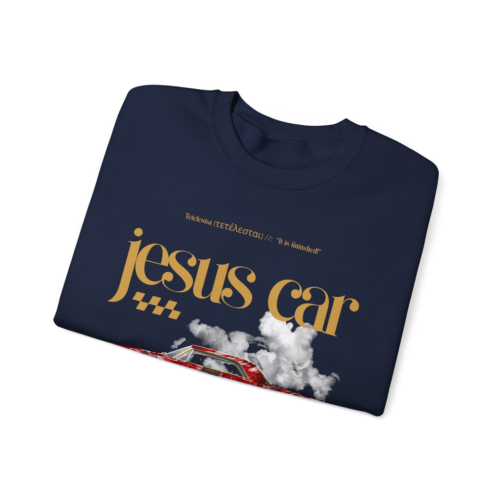 Dove Cloud Crewneck Sweatshirt, Jesus Car, John 3:16, Christian Clothing, Christian Gift, Casual Wear, Faith-Based Apparel