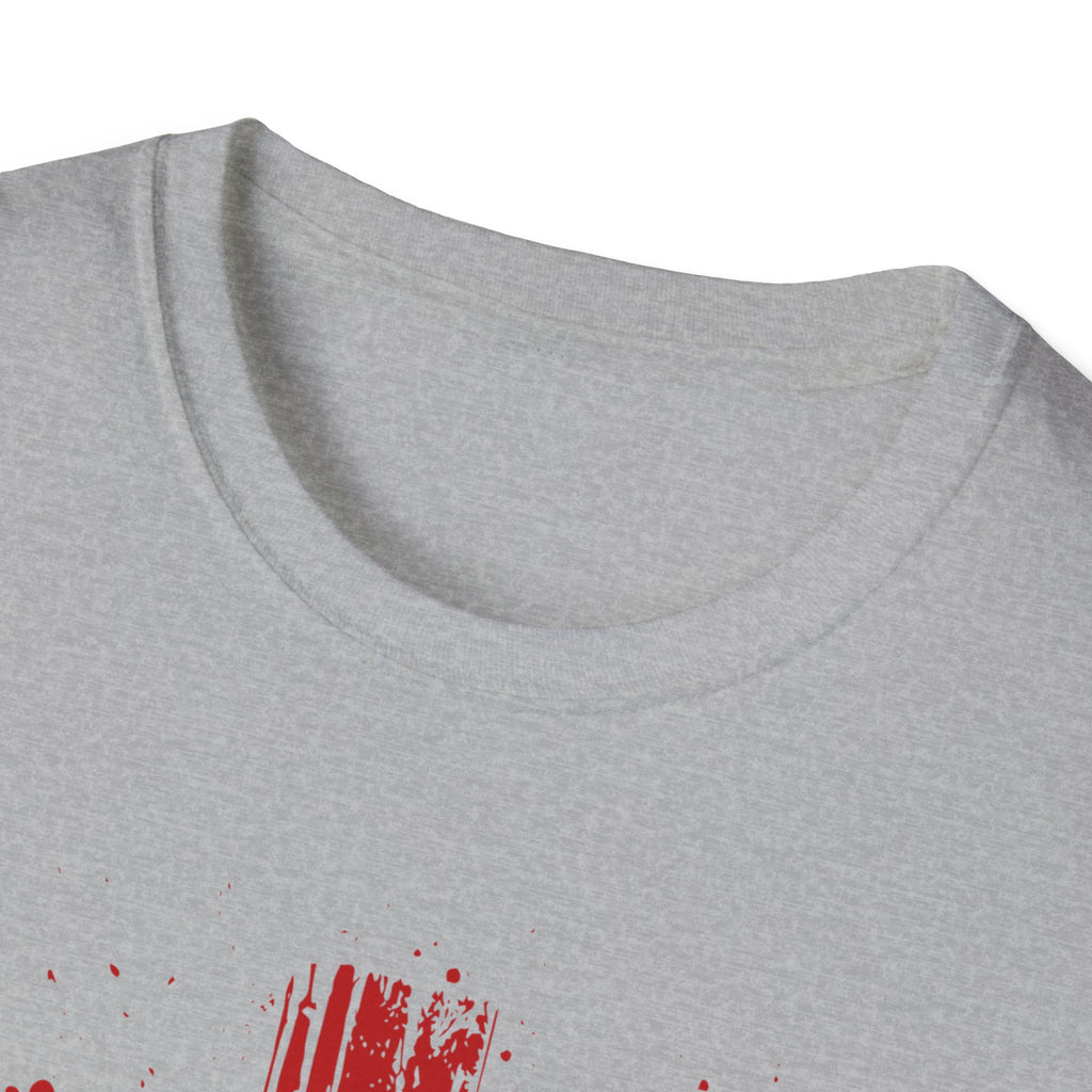 Red Cross Adult T-Shirt | Jesus Car, John 3:16, Christian Clothing, Gift for Car Lovers, Faith-Based Apparel, Jesus