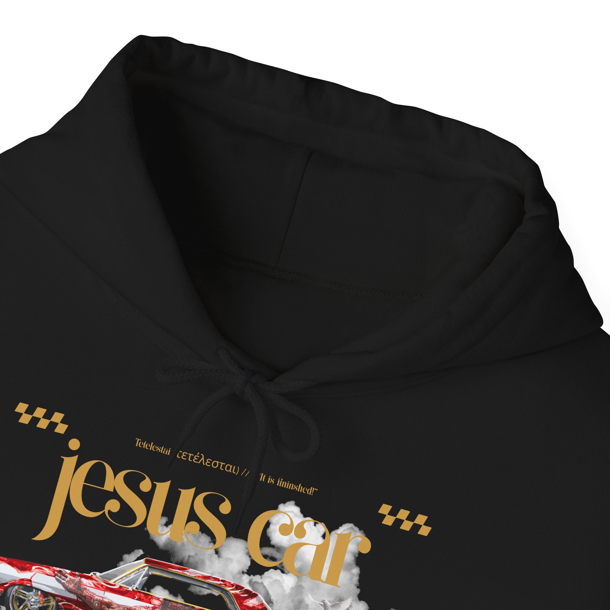 Dove Cloud Hoodie with Jesus Car, John 3:16, Religious Sweatshirt, Christian Clothing, Christian Gift, Cozy Unisex Hoodie