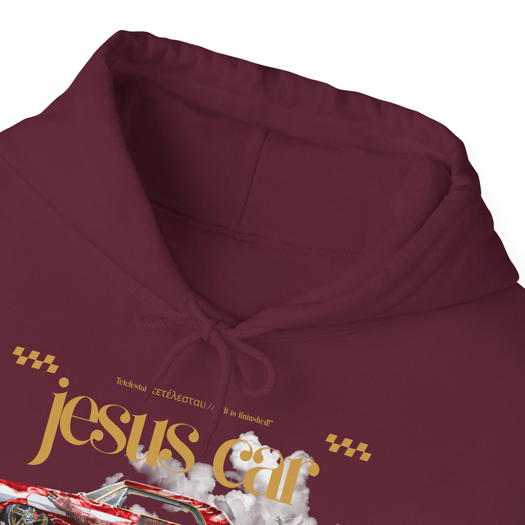 Dove Cloud Hoodie with Jesus Car, John 3:16, Religious Sweatshirt, Christian Clothing, Christian Gift, Cozy Unisex Hoodie