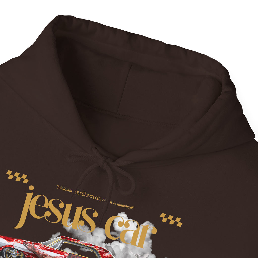 Dove Cloud Hoodie with Jesus Car, John 3:16, Religious Sweatshirt, Christian Clothing, Christian Gift, Cozy Unisex Hoodie