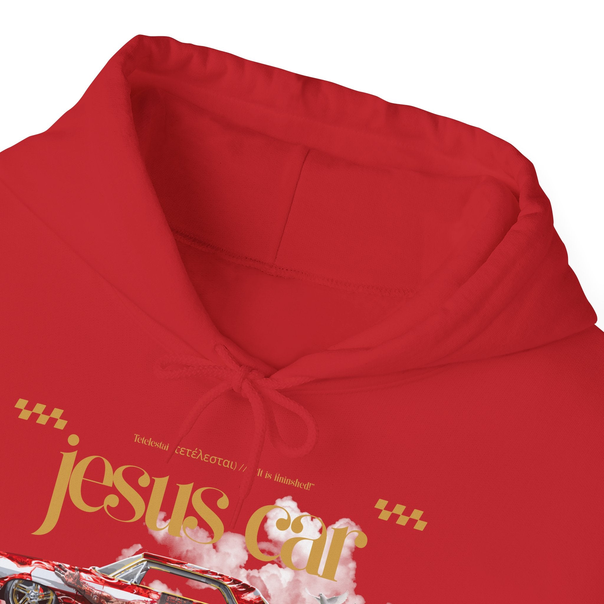 Dove Cloud Hoodie with Jesus Car, John 3:16, Religious Sweatshirt, Christian Clothing, Christian Gift, Cozy Unisex Hoodie